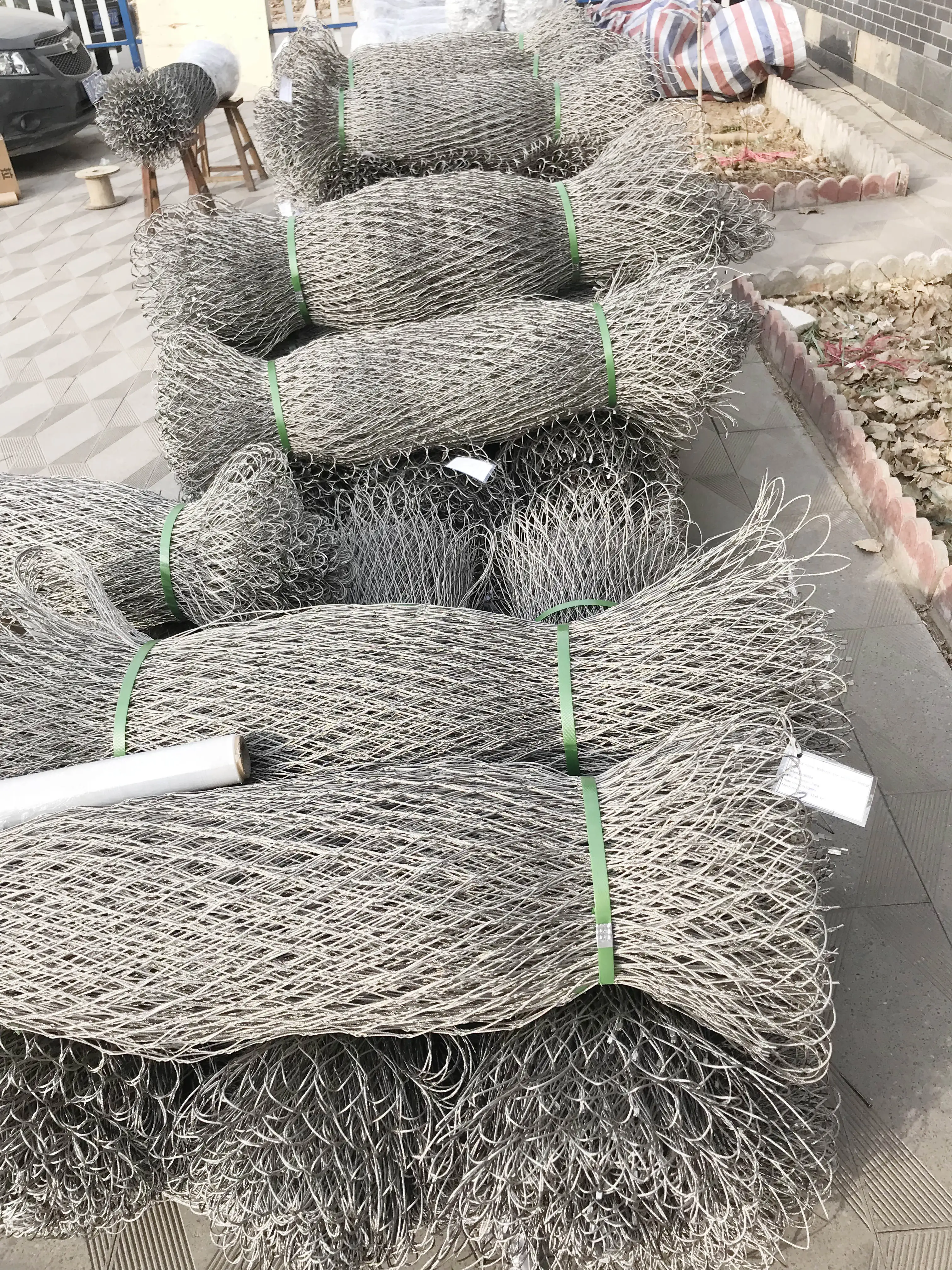 Ss304 316 Strong Stainless Steel Cable Wire Rope Mesh Cargo Net Buy