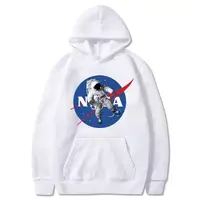 

NASA astronauts print sweater thickening plus velvet street fashion men's clothing