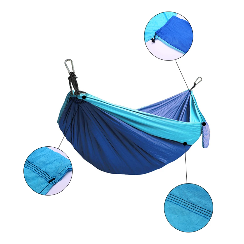 

Nylon Hammock Garden Double Swing Portable Outdoor Camping Hammock