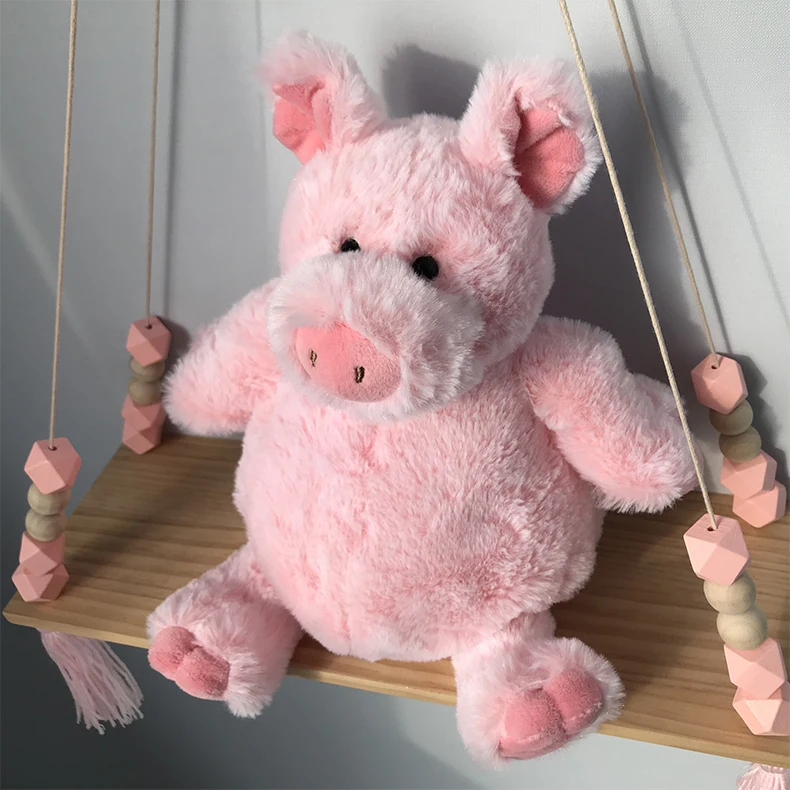 pink pig stuffed toy