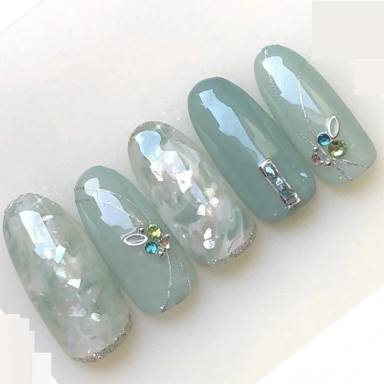 

nail supplier press on nails custom Artificial Fingernails