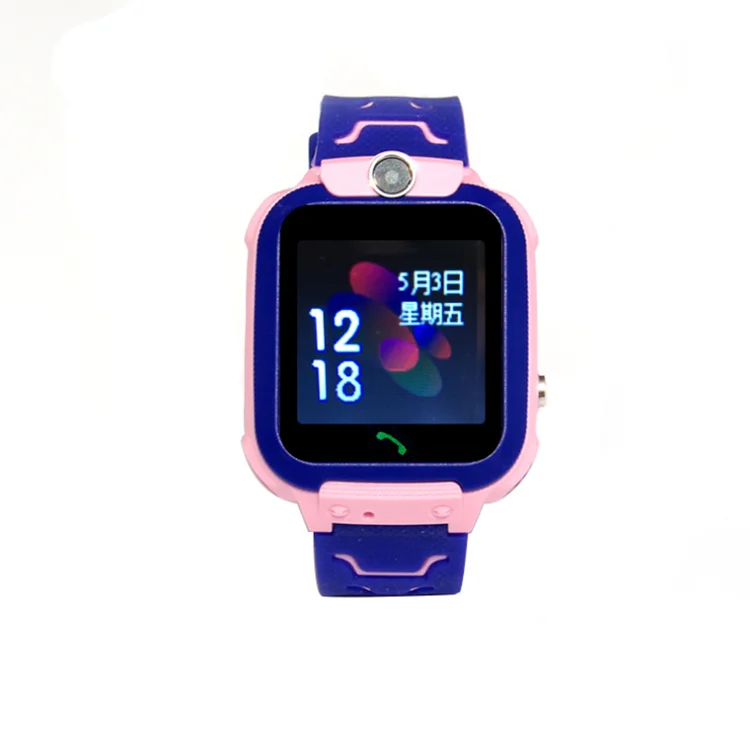 

Multifunction S12 Children's Phone Watch Camera Watch Mobile Phone SOS Silicone Bracelet Video Call Watch