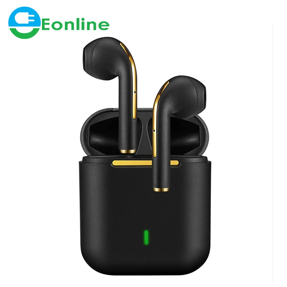 

EONLINE New TWS Wireless Headphones Stereo True Wireless Headphone Earbuds In Ear Handsfree Earphones Ear Buds For Mobile Phone