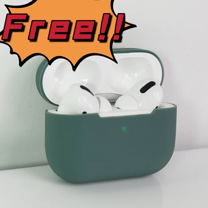 

factory wholesale free case for AirPods pro earphone headset case for AirPods air pro with case