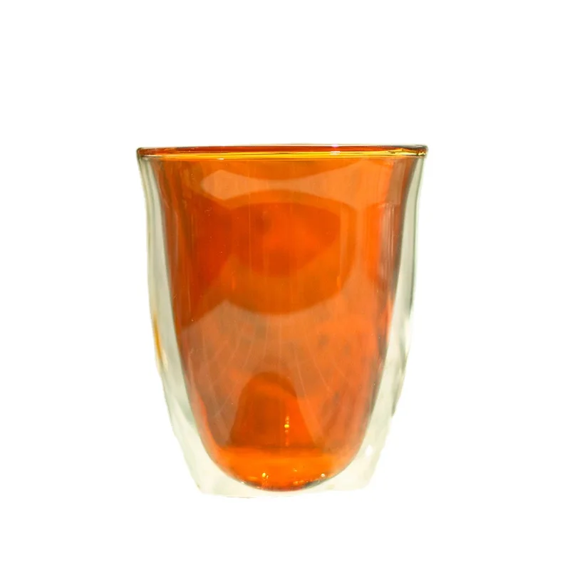 

Wholesale 300ml Coffee Mug Pyrex Double Wall Glass Coffee Cup Double Wall Glass Cup Glass Glassware In Bulk, Clear,blue,amber,dark amber,teal,green,milk green