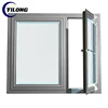 high security soundproof glass upvc pvc casement windows