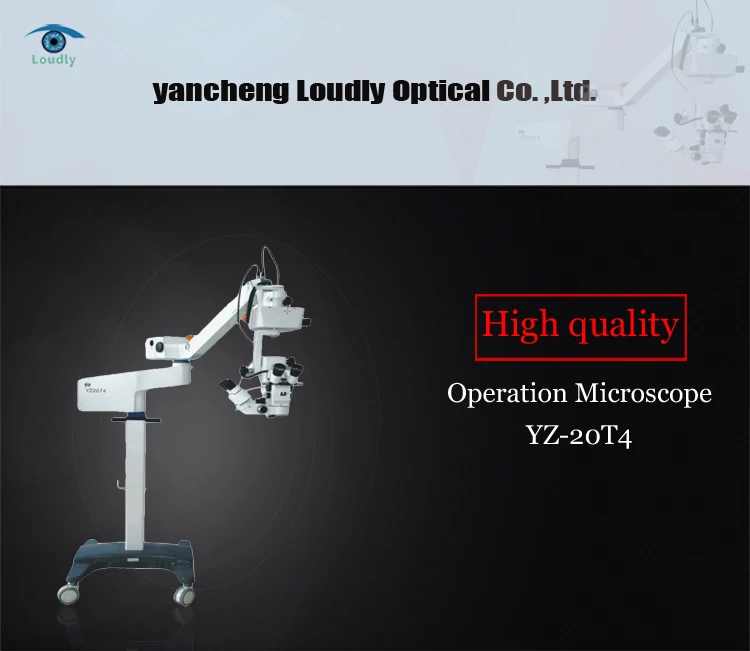 Cheapest price best quality optical equipments ophthalmic microscope yz20t4
