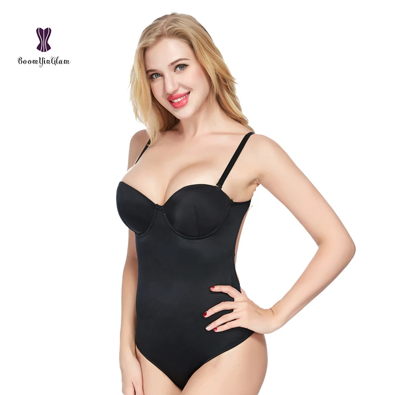 

Women Shapewear Bodysuits Tummy Control Seamless Slimming Bra Body Shaper
