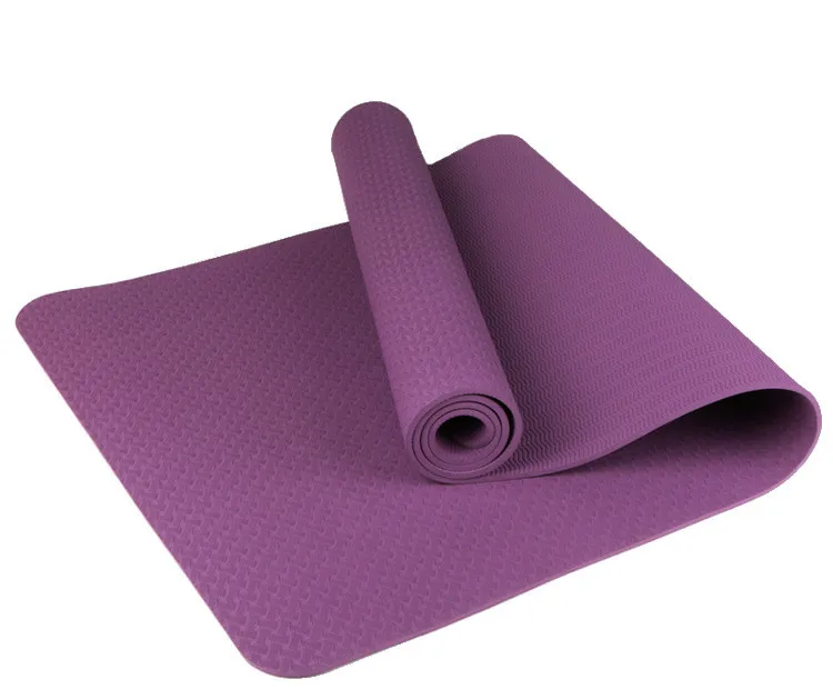 

Yoga Mat Amazon Hot Sale Non Slip Exercise Mat for Yoga Pilates Stretching Floor & Fitness Workouts home gym equipment, Customized color