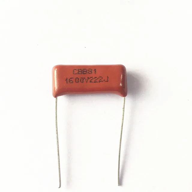 

CBB Polypropylene film capacitor 222j 1600V 15MM CBB Capacitor