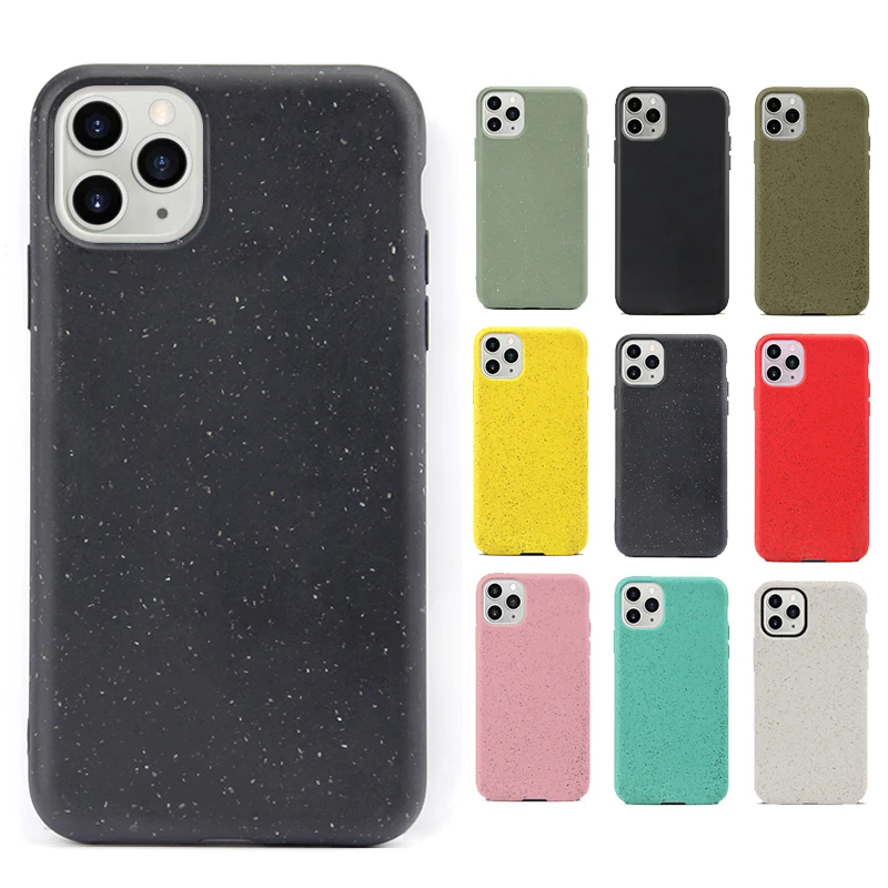 

100% Eco Friendly PLA+PBAT Customized Logo Zero Waste Biodegradable Cell Phone Case, Customized color