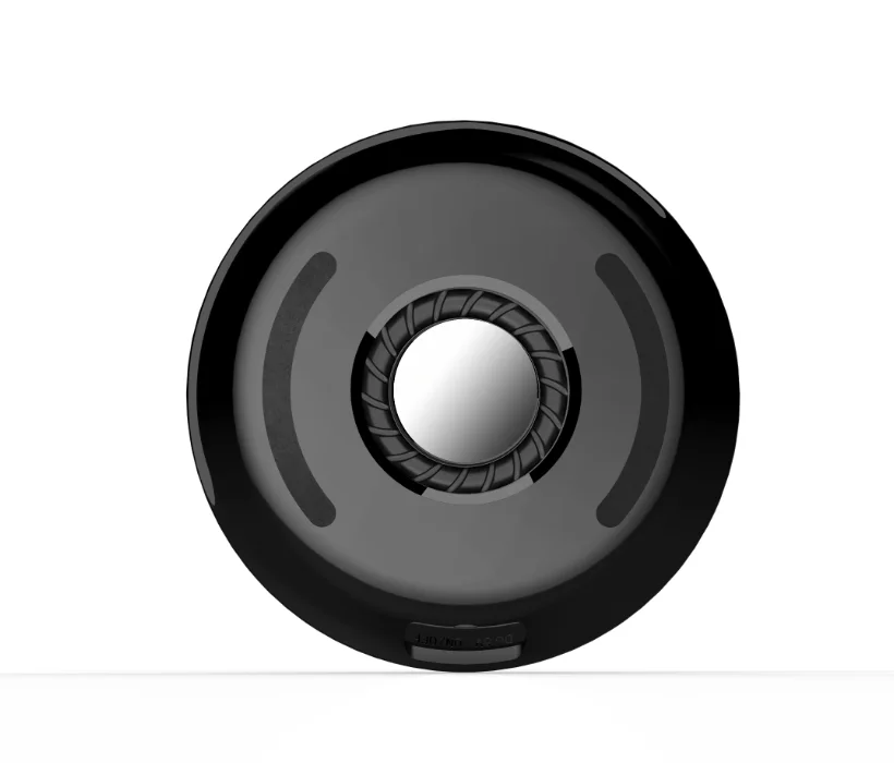 OEM Stereo fabric cover touch control round wireless float led waterproof bluetooth speaker - ANKUX.COM