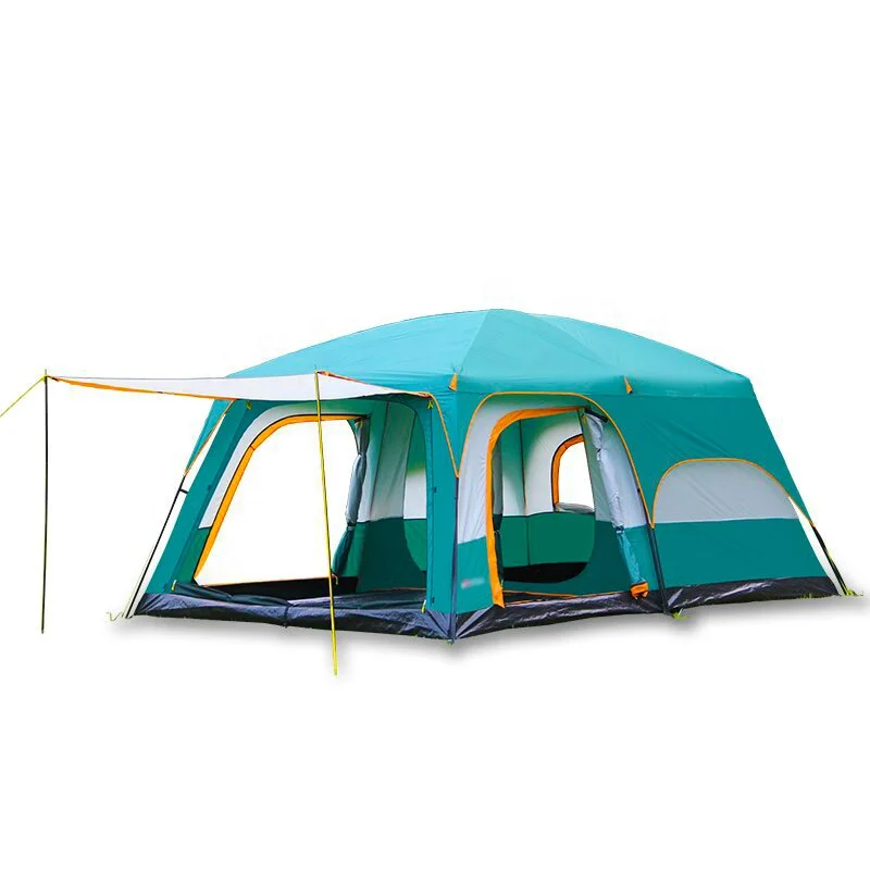 

AZP-M11 outdoor Camping tents PU Waterproof luxury family hiking tent
