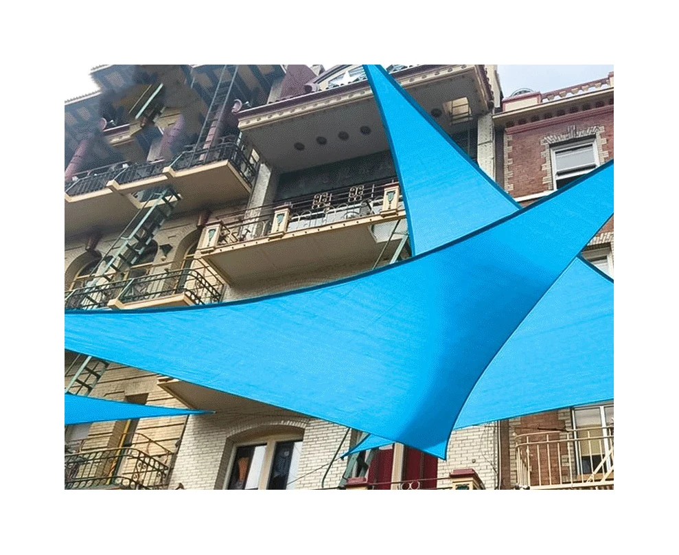 

Portable  UV Block Rectangle Waterproof Polyester Sun Shade Sail Canopy for Patio Garden Outdoor Facility, Blue, red, gray