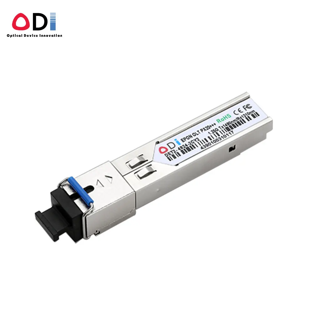 

PX20+++ 20km 1.25G px20+ px20++ px20+++ Epon OLT 7dBm SFP Transceiver Module HSGQ PON Module