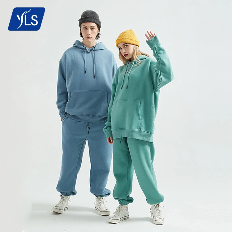

YLS OEM Custom High Quality 330gsm Streetwear Oversize Hoodie Men Fleece Hoody