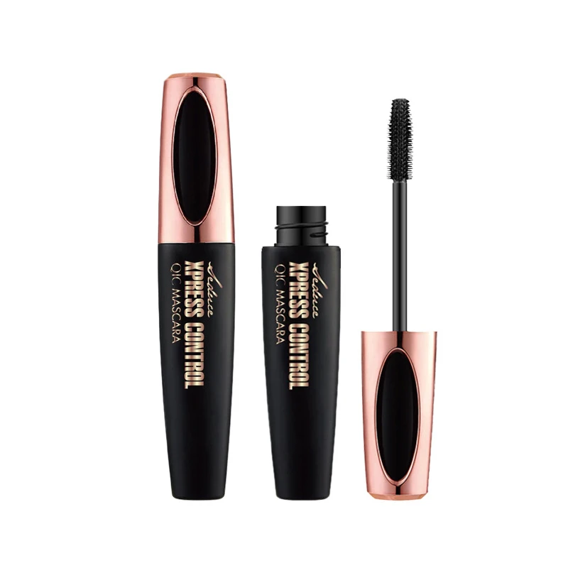 

Eye mascara for eyelashes 4D Silk Fiber Eyelash Lengthening Mascara Waterproof Long Lasting Black Eyelashes Eye Cosmetics