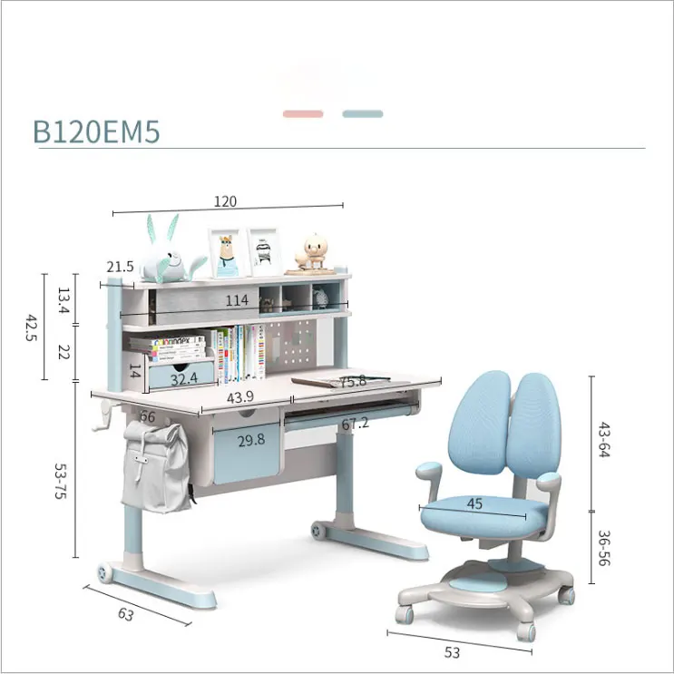 
children modern simple bedroom sets home furniture study table and chair for kids children furniture sets 