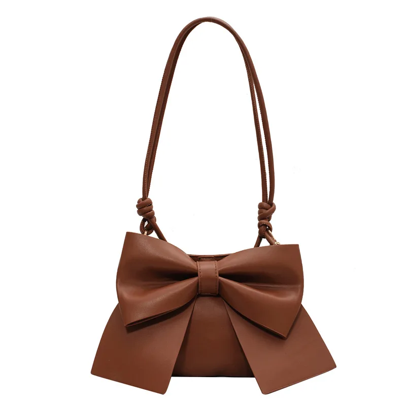 

The latest new wholesale bowknot women bag crossbody PU leather bag ladies shoulder fashion handbags 2021