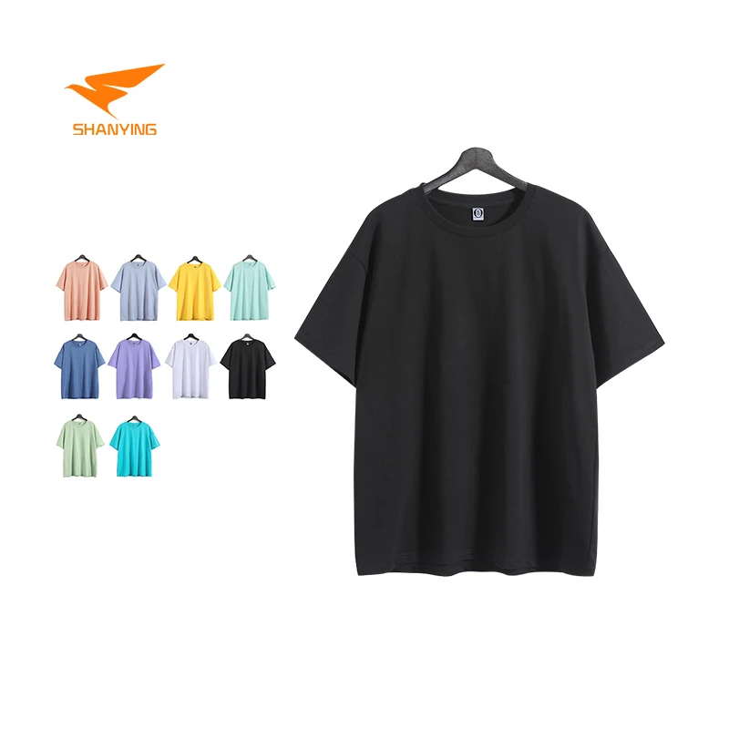 

Odm Blank 210gsm 100% Heavy Duty Cotton Tshirt Oem Logo Custom Design Boxy Oversized Quality T Shirt