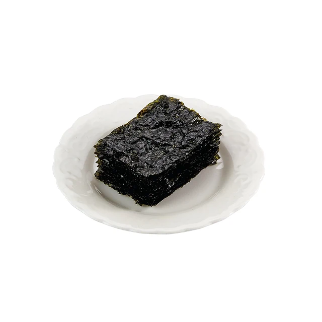 
BEST PRICE Korean Organic Roasted Delicious Crispy Seasoned Omega 3 Nori Seaweed Snack 