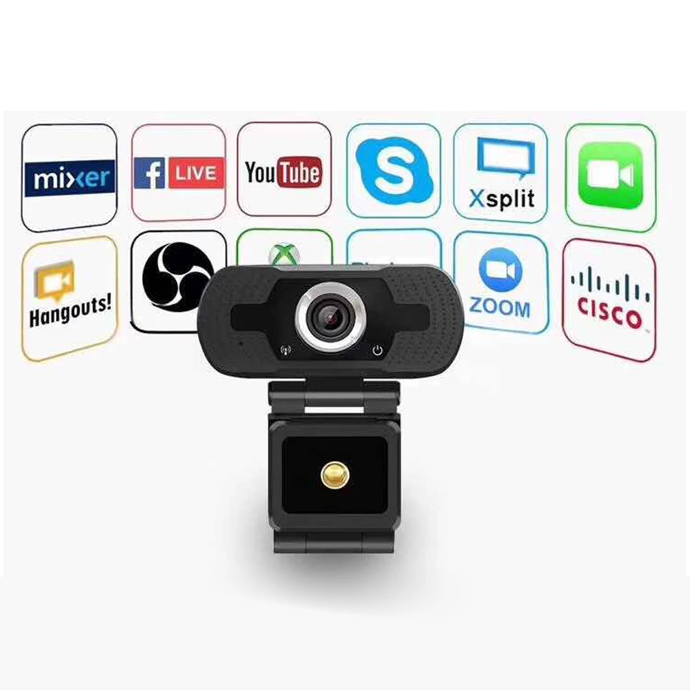 
Factory Wholesale Price USB Webcams High Definition Rotatable HD 480P 720P 1080P Webcam 