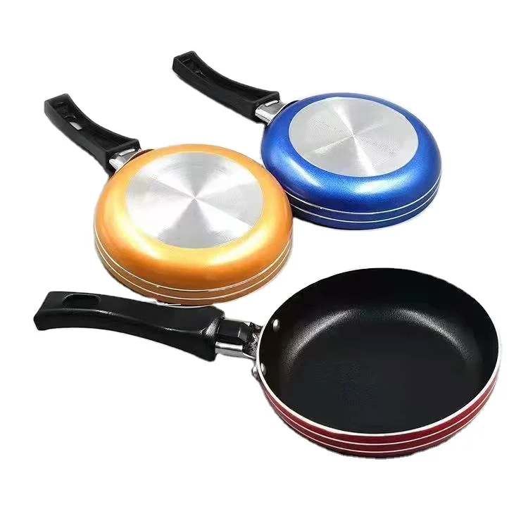 

Best aluminium alloy kitchen cooking ware non stick skillet frying pans, Customized color