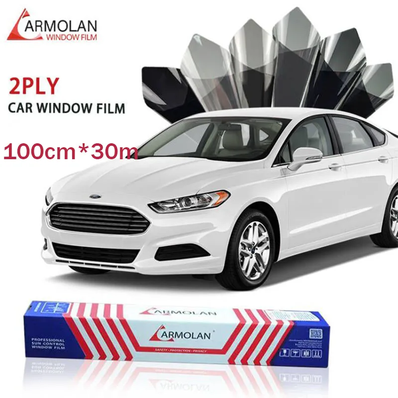 

High UV Armolan 100% window Vlt5% solar Tint Film Primary color glass protective film waterproof film Armolan for car 100cm*30m