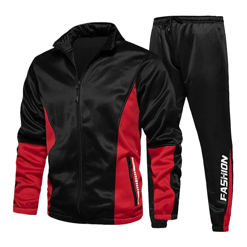 

Tracksuit Mens Sweat Suits Sets Cotton Hoodie And Jogger Set Vendors Men, Customized color