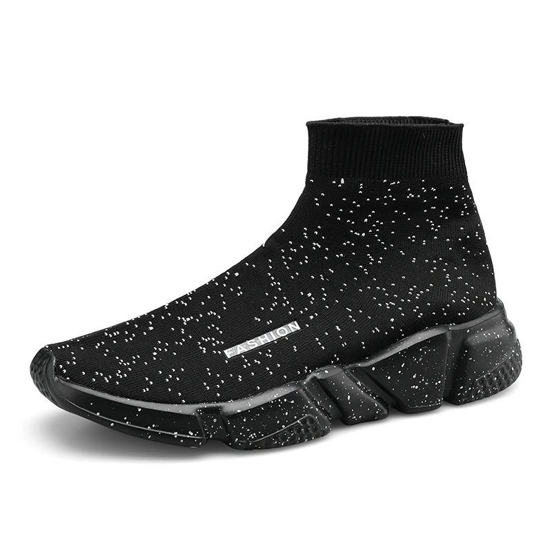 

Zapatos De Marca Famosa Plus Size Unisex Sock Shoes Soft Lining Super Light Weight Balanciaga Shoes Men Sneakers, Black white, black, camouflage, black-2, white