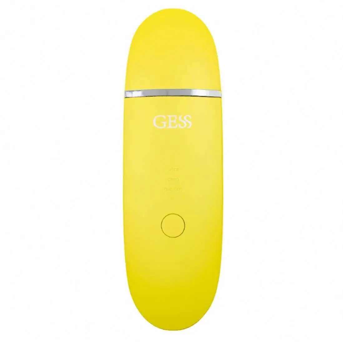 

Professional White Facial Silicone Skin Scrubber Teal Device Cleaner Ion, Lemon yellow