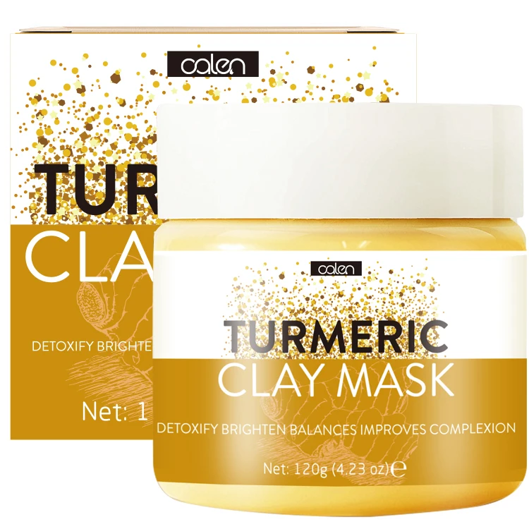 

Private Label Deep Cleansing Natural Calcium Bentonite Clay Turmeric Clay Mask