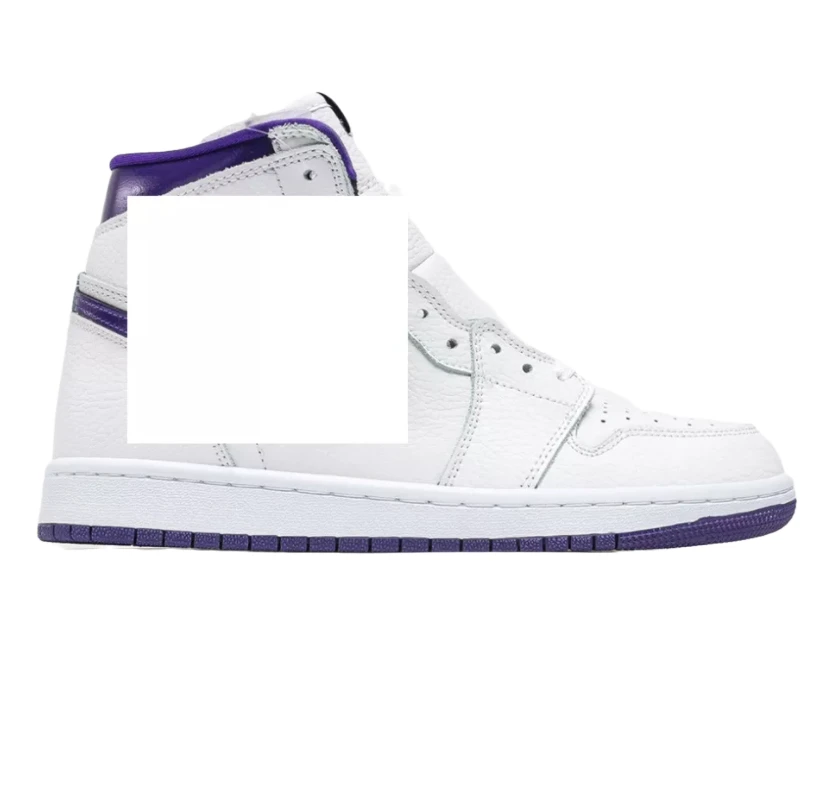 

Original 1:1 Brand Logo Putian Jordan 1 Retro High Court Purple Sports Shoes Basketball Sneaker Shoes