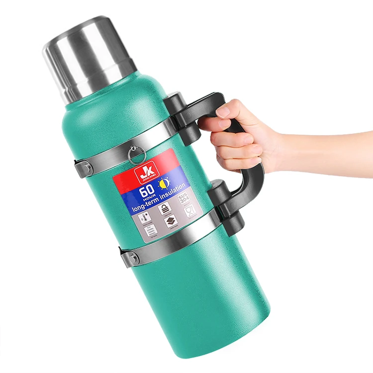 

New Design Customized Sublimation Wide Mouth Double Wall Sport Water Bottle Stainless Steel Thermos