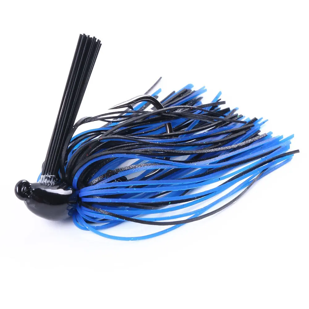 Newbility Tungsten Jig Chatterbait 10g Tungsten Head Silicone Skirts