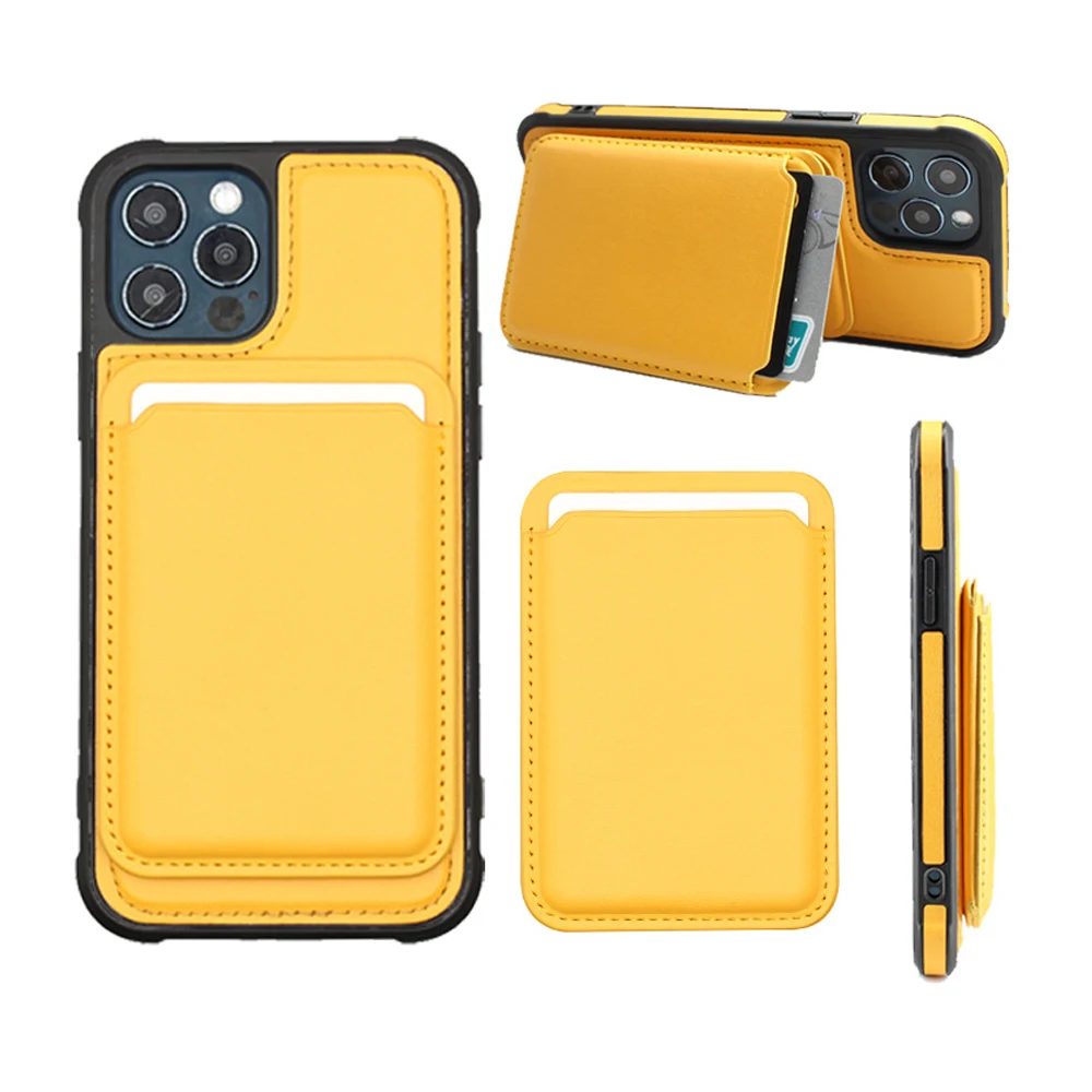 

Wallet Case with Card Slot Holder Leather Protective Men Durable Magnetic Closure cover for iPhone 12