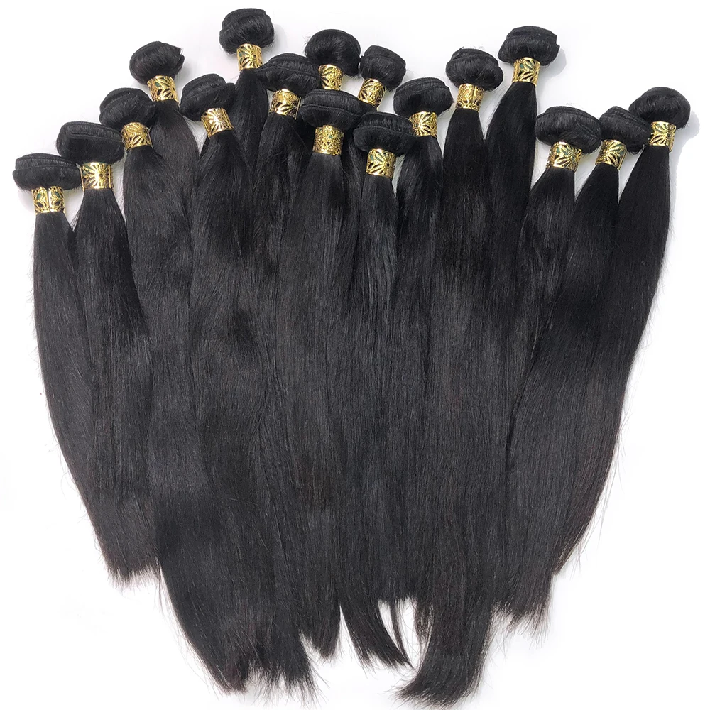 

XBL Free Shipping No shedding Virgin Mink Brazilian 3 bundles deal Human Hair Bundles,100 unprocessed remy hair bundles, Natural color;shiny color