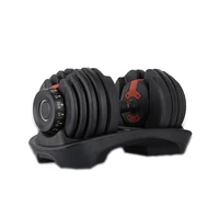 

Gym Fitness Equipment Adjustable Rubber Dumbbell Set For Body Building