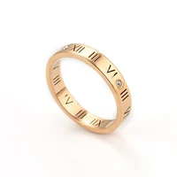 

15854 Xuping 2018 Classic couple rings, stainless steelers engagement rings jewelry women
