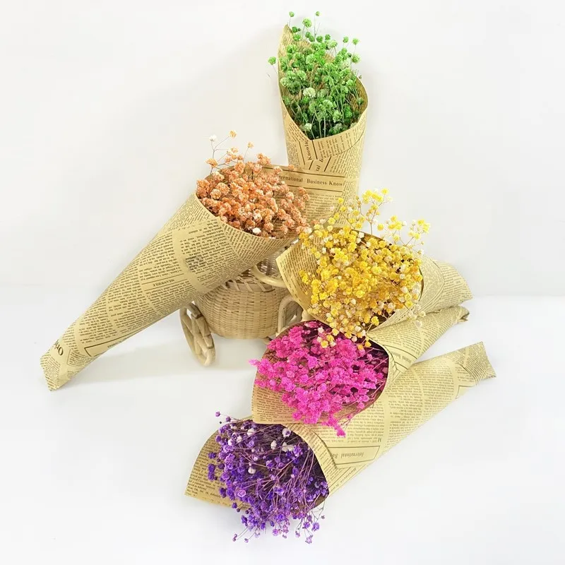 

20g Natural Dried Preserved Flowers Gypsophila Paniculata Baby's Breath Flower Bouquets Gift For Wedding Decoration Home Decor
