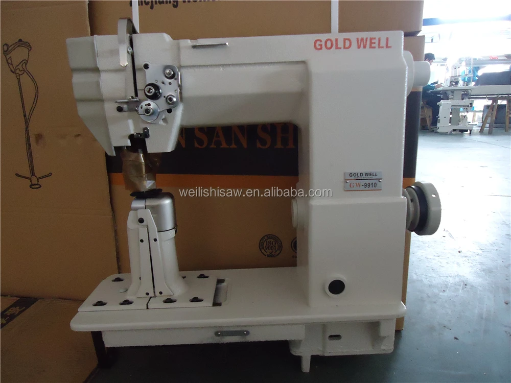 Wb9910 Single Needle Postbed Lockstitch Heavy Duty Industrial Sewing