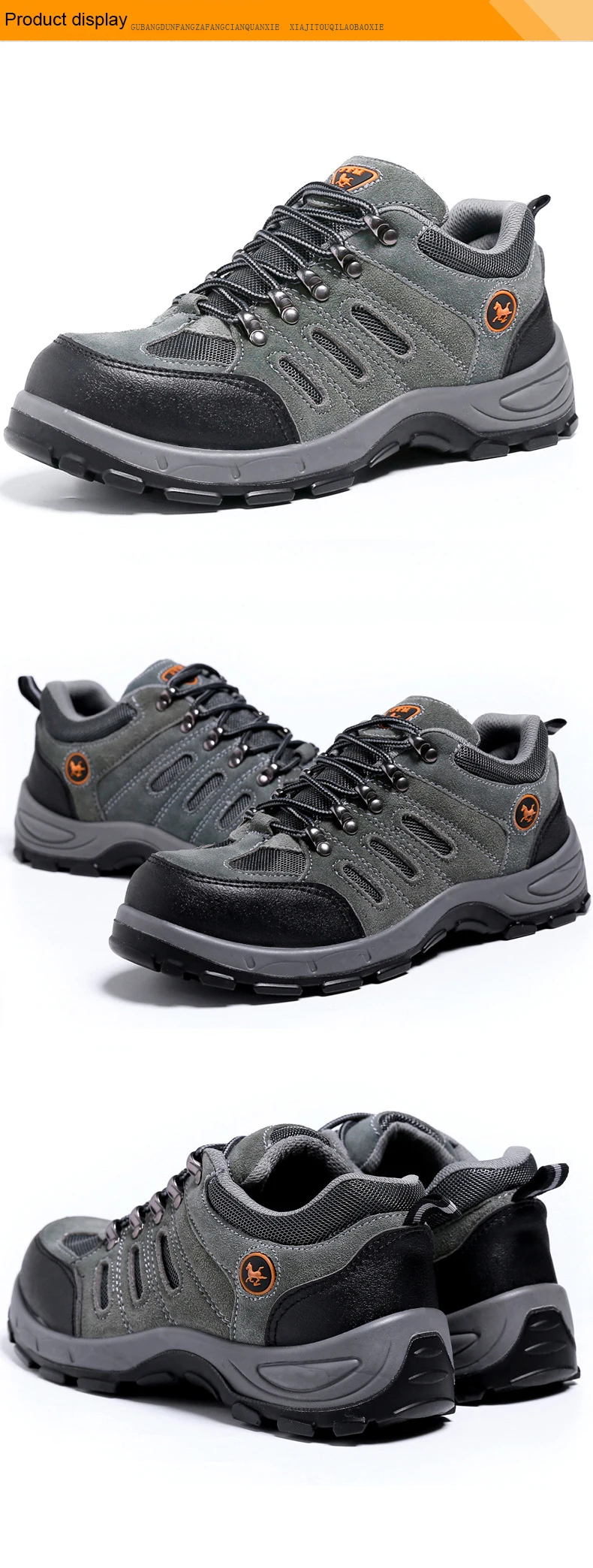 indestructible composite steel toe safety shoes