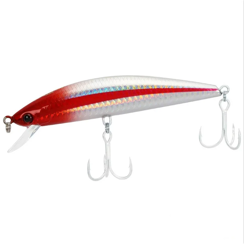 

Sinking Minnow lure120mm 40g minnow long casting fish tackle hard plastic fish lure bait pesca lure, 6colors