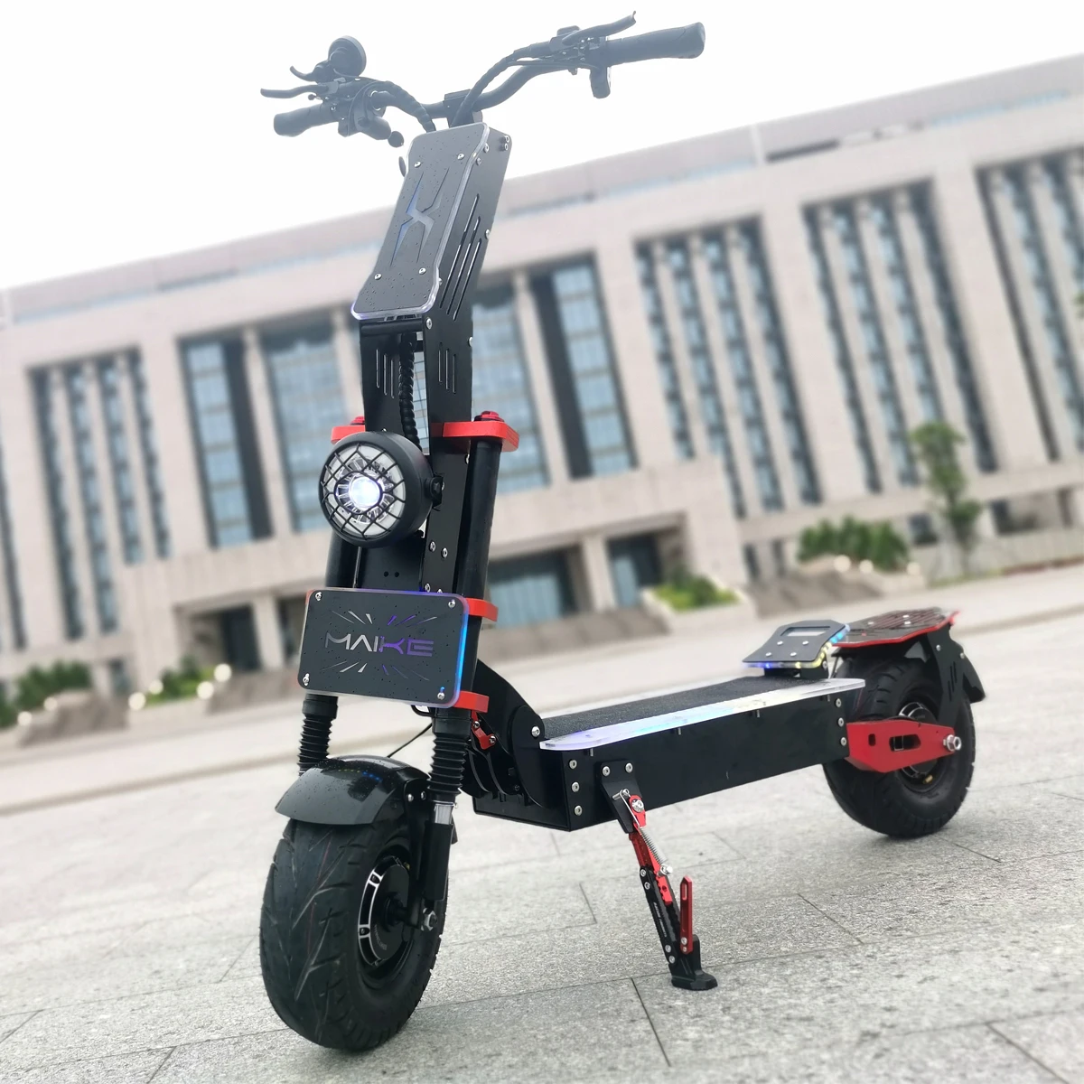 

Factory Cheap Price Maike MKX 13 inch fat wheel scooter high speed 100kmh off road dual hub 8000 watt electric scooter