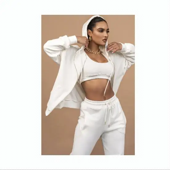 

Wholesale Women Jogger Suits Set Sweatpants Set Jogger Two Piece Vest Pants Set Women