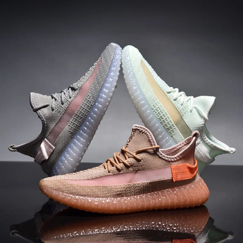 

Wholesale casual man sneaker fashion yeezy 350 style v2 high quality running shoes, Customized color