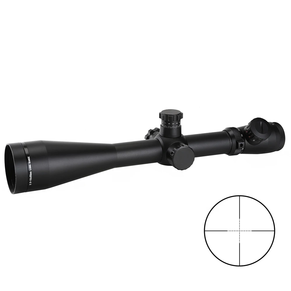 

SPINA OPTICS M1 3.5-10X50E Red Green Illuminated side focus Optic hunting Riflescope telescope rifle scope