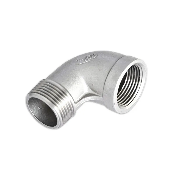 Factory hot sale stainless steel pipe fittings reducing elbow