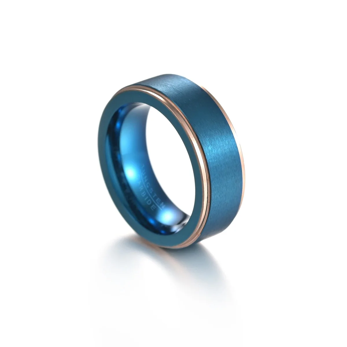 

Hot-Selling Tungsten Steel Ring for Men Electroplated Two-Color Fashion Accessory for Engagement in Europe and America