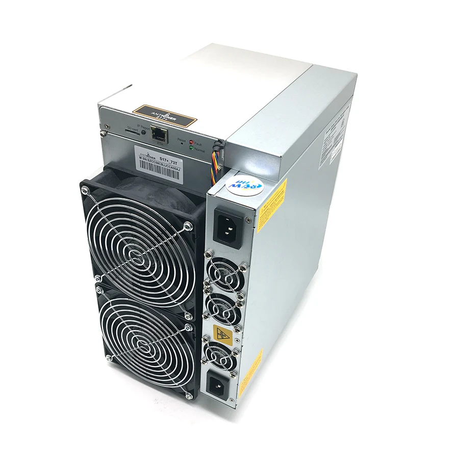 

Rumax Used Bitmain Antminer S17+ 73th Second-Hand Miner Bitcoin Asic Miner in stock